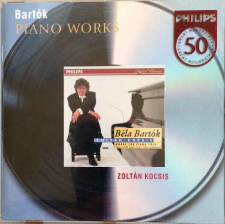 Музыкальный cd (компакт-диск) Bartok: Works For Piano Solo обложка