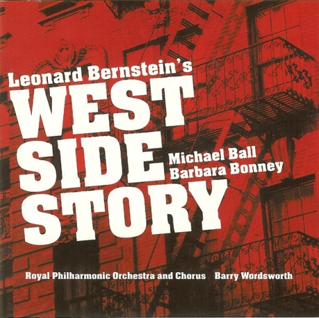 Музыкальный cd (компакт-диск) Bernstein: West Side Story обложка