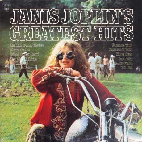 Виниловая пластинка Janis Joplin's Greatest Hits  обложка