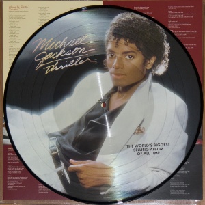 Виниловая пластинка Thriller  обложка