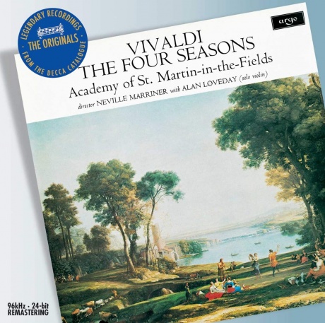 Музыкальный cd (компакт-диск) Vivaldi: The Four Seasons обложка