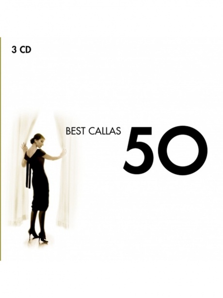 Музыкальный cd (компакт-диск) 50 Best Callas обложка