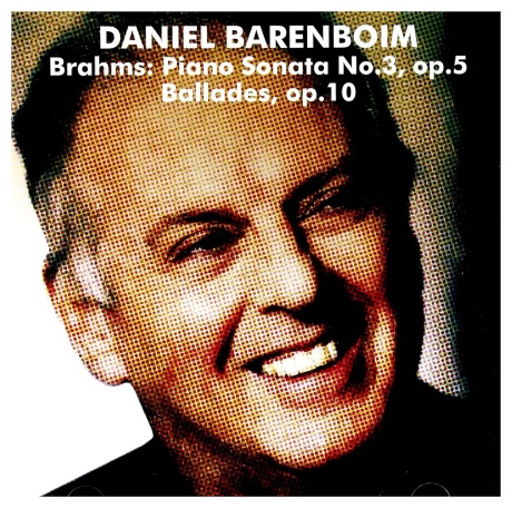 Музыкальный cd (компакт-диск) Brahms: 4 Ballades Op 10 обложка