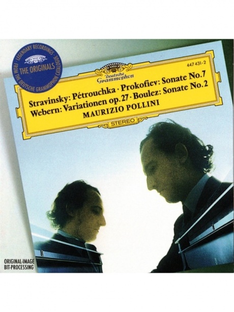 Музыкальный cd (компакт-диск) Stravinsky: Petruschka/ Prokofiev: Sonata No.7/ Boulez: Sonata No.2 обложка