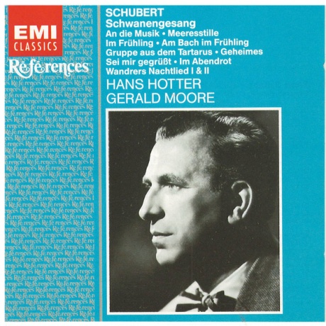 Музыкальный cd (компакт-диск) Schubert: Schwanengesang обложка
