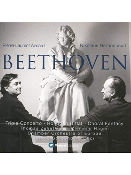 Музыкальный cd (компакт-диск) Beethoven: Triple Concerto, Choral Fantasia & Rondo обложка