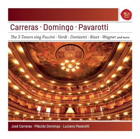 Музыкальный cd (компакт-диск) Carreras - Domingo - Pavarotti обложка