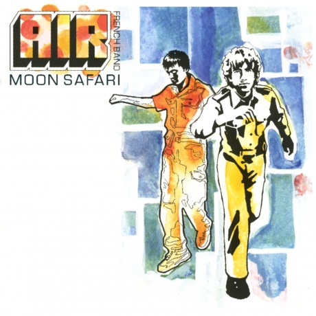 Виниловая пластинка Moon Safari  обложка