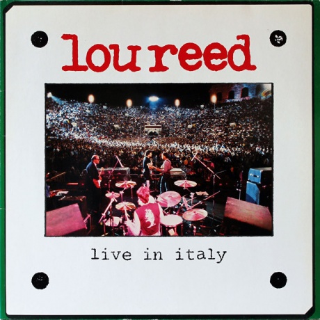 Виниловая пластинка Live In Italy  обложка