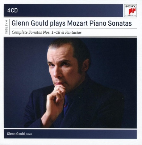 Музыкальный cd (компакт-диск) Glen Gould Plays Mozart Piano Sonatas обложка
