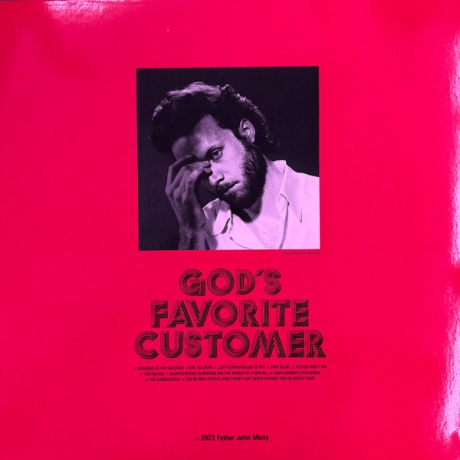 Виниловая пластинка God’S Favorite Customer  обложка