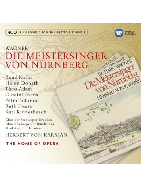 Музыкальный cd (компакт-диск) Wagner: Die Meistersinger Von Nurnberg обложка