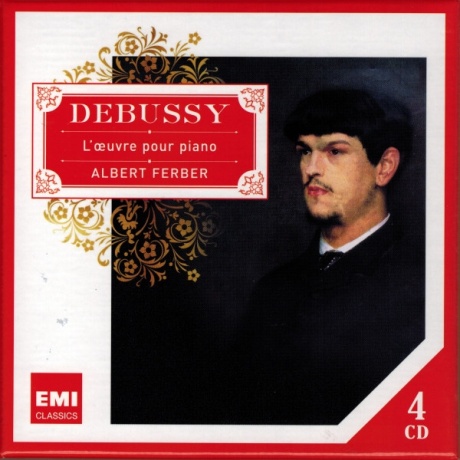 Музыкальный cd (компакт-диск) Debussy: Piano Works обложка