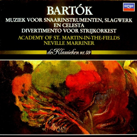 Directed By – Muziek Voor Snaarinstrumenten, Slagwerk En Celesta  / Divertimento Voor Strijkorkest