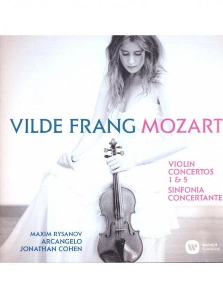 Музыкальный cd (компакт-диск) Mozart: Violin Concertos  Nos. 1 & 5. Sinfonia Concertante For Violin, Viola & Orchestra, K364 обложка