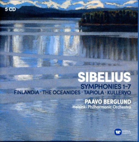 Музыкальный cd (компакт-диск) Sibelius: Symphonies 1-7, Finlandia, The Oceanides, Tapiola, Kullervo обложка