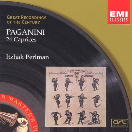 Музыкальный cd (компакт-диск) Paganini: 24 Caprices обложка