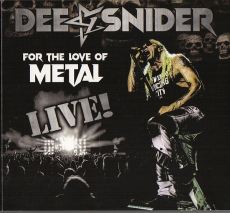Музыкальный cd (компакт-диск) For The Love Of Metal Live! обложка