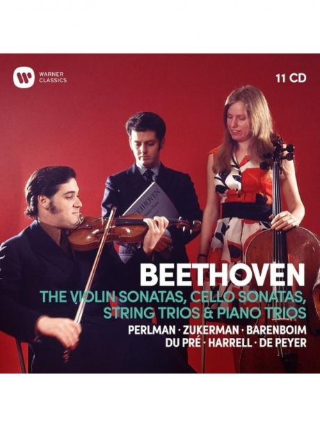 Музыкальный cd (компакт-диск) Beethoven: The Complete Violin Sonatas, Cello Sonatas, String Trios & Piano Trios обложка