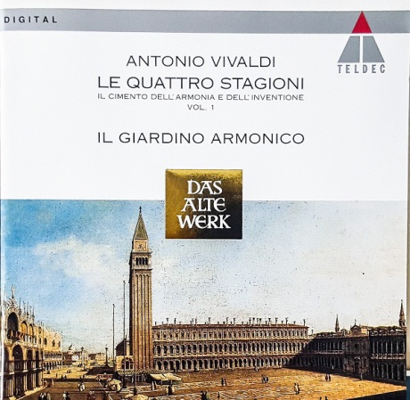 Музыкальный cd (компакт-диск) Vivaldi: Le Quattro Stagioni обложка