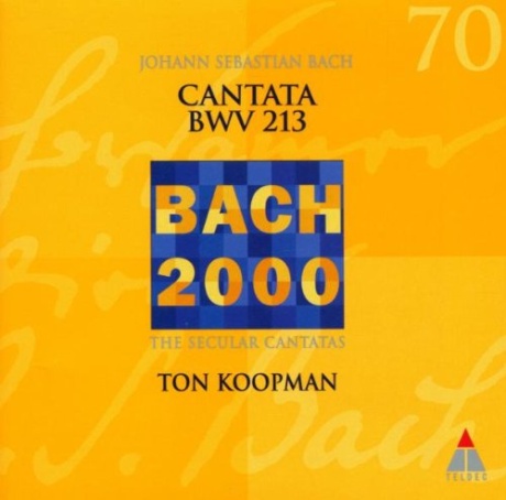 Музыкальный cd (компакт-диск) J.S. Bach: Secular Cantata Bwv 213 обложка