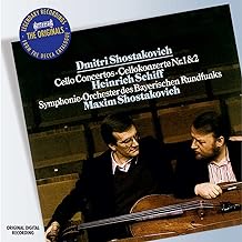 Музыкальный cd (компакт-диск) Shostakovich: Cello Concertos = Cellokonzerte Nr. 1 & 2 обложка