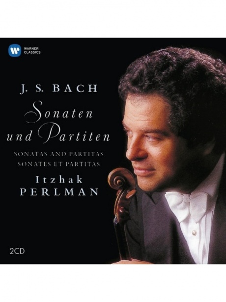 Музыкальный cd (компакт-диск) J.S. Bach: Sonatas & Partitas - Itzhak Perlman обложка