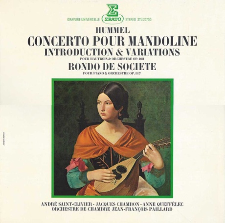 Concerto Pour Mandoline / Introduction & Variations Pour Hautbois & Orchestre Op.102 / Rondo De Soci