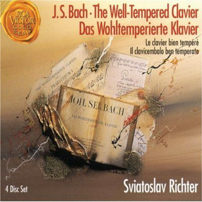 Музыкальный cd (компакт-диск) Johann Sebastian Bach: Das Wohltemperierte Klavier обложка