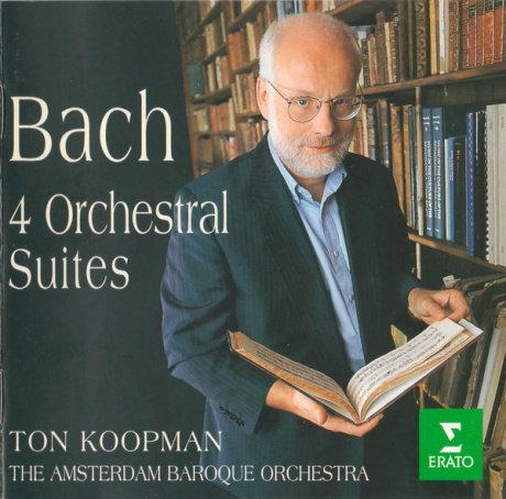 Музыкальный cd (компакт-диск) J.S.Bach: 4 Orchestral Suites обложка