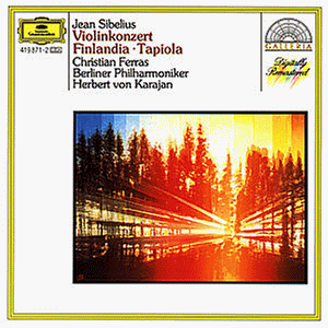Музыкальный cd (компакт-диск) Sibelius:Violin Concerto обложка