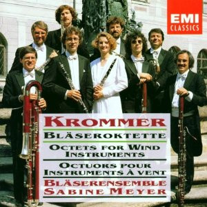 Музыкальный cd (компакт-диск) Krommer: Blaseroktette обложка