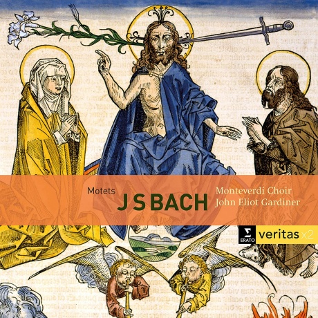 Музыкальный cd (компакт-диск) Bach: Motets Bwv 225-231, Cantatas Bwv 50 & 118 обложка
