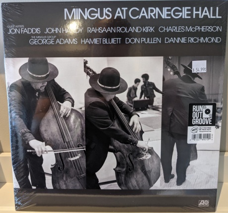 Виниловая пластинка Mingus At Carnegie Hall  обложка