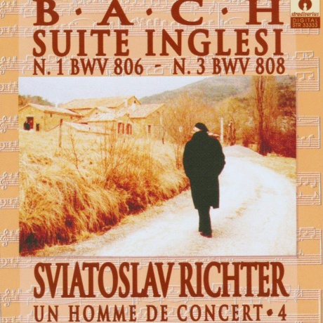 Музыкальный cd (компакт-диск) Bach: Suite Inglesi No.1, No.3 обложка