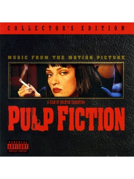 Музыкальный cd (компакт-диск) Pulp Fiction обложка