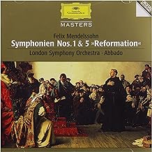 Музыкальный cd (компакт-диск) Mendelssohn: Symphonien Nos. 1 & 5 Reformation обложка