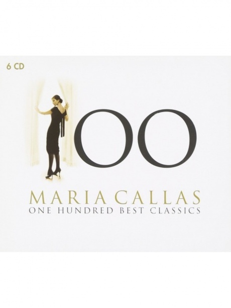 Музыкальный cd (компакт-диск) 100 Best Callas обложка
