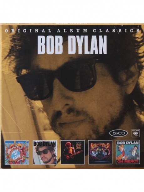 Музыкальный cd (компакт-диск) Original Album Classics (Shot Of Love / Infidels / Real Live / Dylan & The Dead / Oh Mercy) обложка