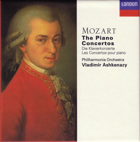 Музыкальный cd (компакт-диск) Mozart: The Piano Concertos обложка