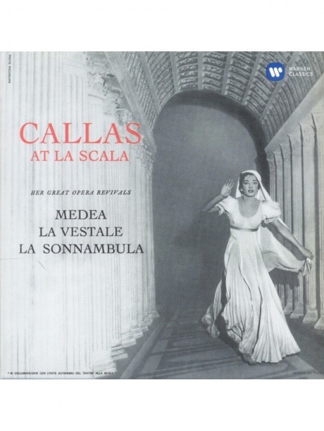 Музыкальный cd (компакт-диск) Callas At La Scala (1955) обложка