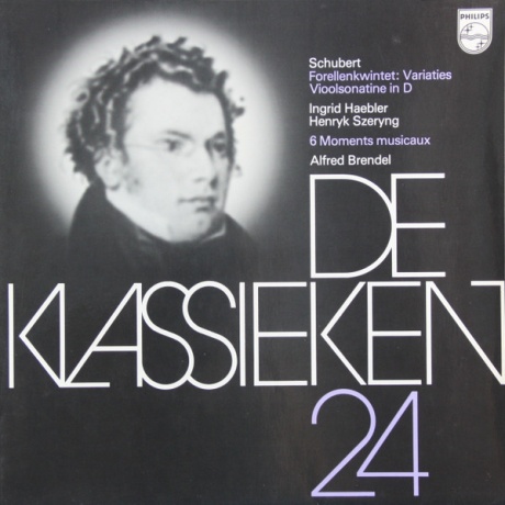 De Klassieken 24 - Forellenkwintet: Variaties, Vioolsonatine In D, 6 Moments Musicaux