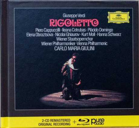 Музыкальный cd (компакт-диск) Rigoletto обложка