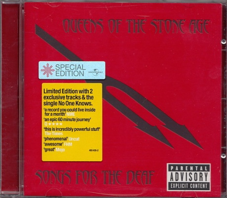 Музыкальный cd (компакт-диск) Songs For The Deaf обложка