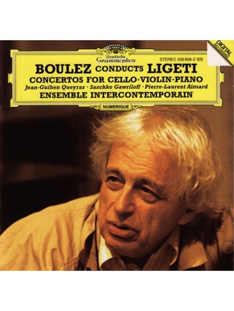 Музыкальный cd (компакт-диск) Ligeti: Cello Concerto; Violin Concerto обложка