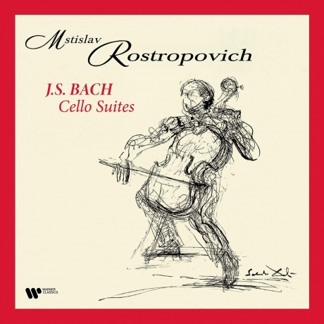 Виниловая пластинка Bach: The Cello Suites  обложка
