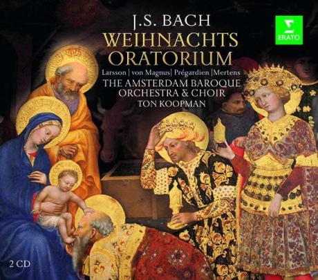 Музыкальный cd (компакт-диск) Bach: Weihnachts Oratorium обложка