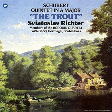 Виниловая пластинка Schubert: Piano Quintet The Trout  обложка