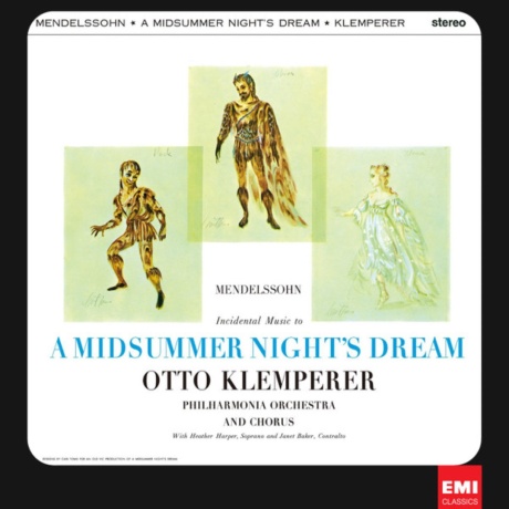 Музыкальный cd (компакт-диск) MENDELSSOHN: Incidental Music To A Midsummer Night'S Dream обложка