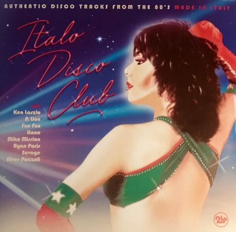 Виниловая пластинка Italo Disco Club  обложка